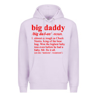 Lilac big daddy Premium Hoodie - linhVisuals