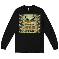 Black best buckin' dad ever Long Sleeve Tee - Artiststas