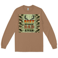 Toasted Coconut best buckin' dad ever Long Sleeve Tee - Artiststas
