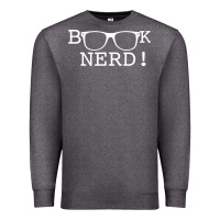 Charcoal Heather b k Nerd! Premium Sweatshirt - Bettercallsaul