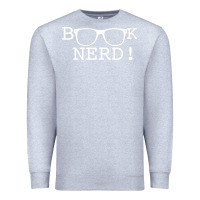 Heather Grey b k Nerd! Premium Sweatshirt - Bettercallsaul