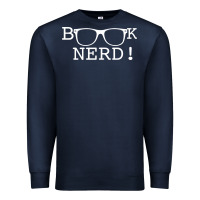 Navy b k Nerd! Premium Sweatshirt - Bettercallsaul