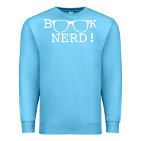 Ocean Blue b k Nerd! Premium Sweatshirt - Bettercallsaul