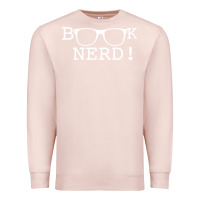 Pale Pink b k Nerd! Premium Sweatshirt - Bettercallsaul