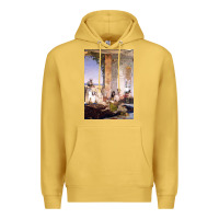 Antique Gold morocco, map, african, nying,algeria, agadir travel Premium Hoodie - linhVisuals
