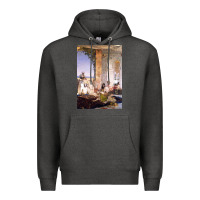 Charcoal Heather morocco, map, african, nying,algeria, agadir travel Premium Hoodie - linhVisuals