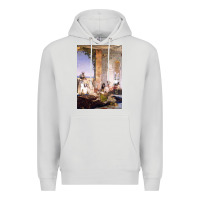 Dove Grey morocco, map, african, nying,algeria, agadir travel Premium Hoodie - linhVisuals