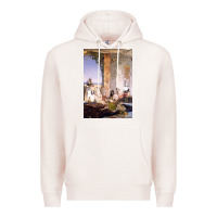 Pale Pink morocco, map, african, nying,algeria, agadir travel Premium Hoodie - linhVisuals