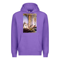 Purple morocco, map, african, nying,algeria, agadir travel Premium Hoodie - linhVisuals