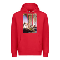 Red morocco, map, african, nying,algeria, agadir travel Premium Hoodie - linhVisuals