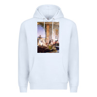 White morocco, map, african, nying,algeria, agadir travel Premium Hoodie - linhVisuals