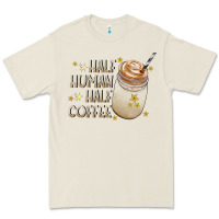 Bone Half Human Half Coffee Premium Tee - CowhideDigitalArt