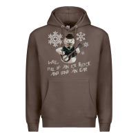 Coffee sam the snowman from rankin bass rudolph the red nosed reindeer Premium Hoodie - linhVisuals