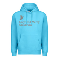 Ocean Blue gwynedd mercy university Premium Hoodie - linhVisuals