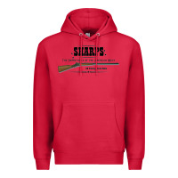 Cardinal sharps rifle   old west Premium Hoodie - linhVisuals