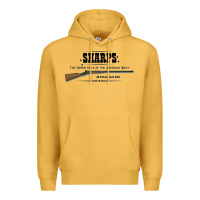 Mustard sharps rifle   old west Premium Hoodie - linhVisuals