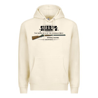 Tofu sharps rifle   old west Premium Hoodie - linhVisuals