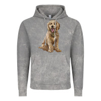 Cloud Rock goldendoodle Vintage Hoodie - BarkalooDesign
