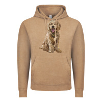 Vintage Coffee goldendoodle Vintage Hoodie - BarkalooDesign
