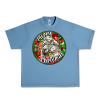 Pebble Blue christmas lincoln sheep Urban Heavy Tee - LillyAllenDesigns
