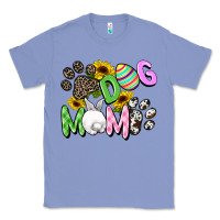 Colony Blue Dog mom Easter Mother's Day Classic Tee - FaDigitalArtStudio