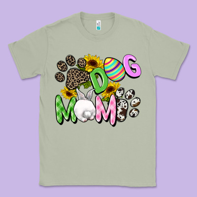 Dog Mom Easter Mother's Day Classic Tee Designed By Fadigitalartstudio