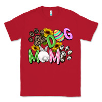 Red Dog mom Easter Mother's Day Classic Tee - FaDigitalArtStudio