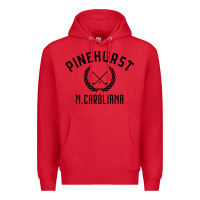 Red pinehurst north carolina golf Premium Hoodie - linhVisuals