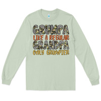 Matcha grumpa like a regular grandpa only grumpier Long Sleeve Tee - Artiststas