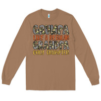 Toasted Coconut grumpa like a regular grandpa only grumpier Long Sleeve Tee - Artiststas