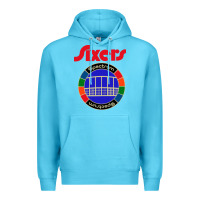 Ocean Blue sixers spectrum Premium Hoodie - linhVisuals