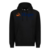 Black hope college vectorized Premium Hoodie - linhVisuals