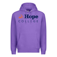 Purple hope college vectorized Premium Hoodie - linhVisuals