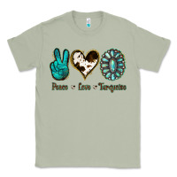 Matcha Peace Love Turquoise Classic Tee - Jasminsmagicworld