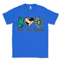 True Royal Peace Love Turquoise Classic Tee - Jasminsmagicworld