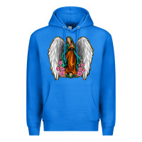 True Royal Angel Wing Lady of Guadalupe Premium Hoodie - Jasminsmagicworld