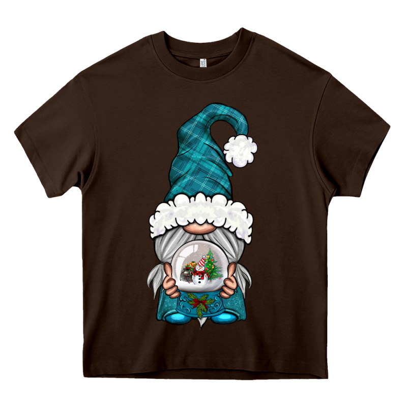Winter Gnome With Snow Globe Heavy Core Tee by BundleAndBundleShop | Teevron