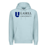 Blue Mist lasell university vectorized Premium Hoodie - linhVisuals