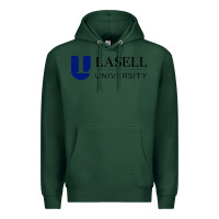 Sports Green lasell university vectorized Premium Hoodie - linhVisuals