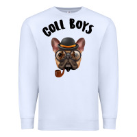 White Cool Boys Premium Sweatshirt - Bettercallsaul