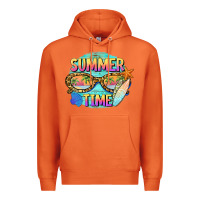 Carrot summer time sunset glasses Premium Hoodie - BarkalooDesign