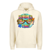 Sandshell summer time sunset glasses Premium Hoodie - BarkalooDesign