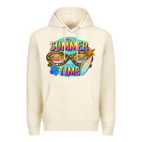 Tofu summer time sunset glasses Premium Hoodie - BarkalooDesign