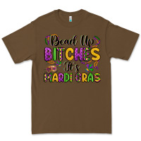 Cacao bead up bitches it s mardi gras Premium Tee - LillyAllenDesigns