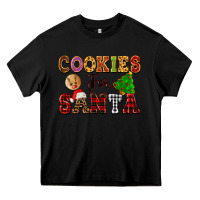 Black cookies for santa Heavy Core Tee - FaDigitalArtStudio