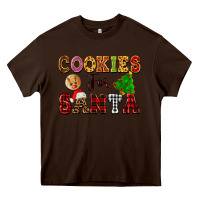 Chocolate Brown cookies for santa Heavy Core Tee - FaDigitalArtStudio