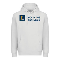 Dove Grey lycoming college vectorized Premium Hoodie - linhVisuals