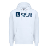 White lycoming college vectorized Premium Hoodie - linhVisuals