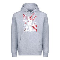 Heather Grey #metroid Premium Hoodie - linhVisuals