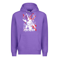 Purple #metroid Premium Hoodie - linhVisuals
